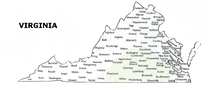 
Timber management buying service area| VA (Virginia) counties...
Halifax County, Mecklenburg County, Buckingham County, Appomattox County, Southampton County, Greensville County, Pittsylvania County, Brunswick County, Sussex County, Campbell County, Cumberland County, Powhatan County, Goochland County, Amelia County, Nottoway County, Charlotte County, Lunenburg County, Prince Edward County, Charles City County, Chesterfield County, Dinwiddie County,Prince George County, Surry County, Isle of Wight County...|